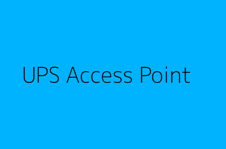 UPS Access Point